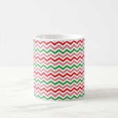 Watermelon Summer Zigzag Streifen Muster-56209 Kaffeetasse (Mittel)