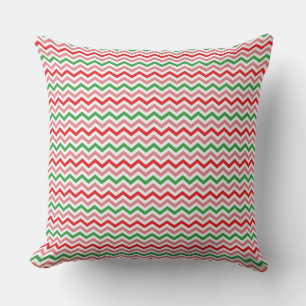 Watermelon Summer Zigzag Streifen Muster-56209 Kissen