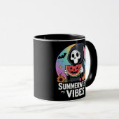 Watermelon Summerween Skeleton Vibes Tasse (VorderseiteRechts)