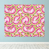 Watermelon Surprise Canvas Print Leinwanddruck (Insitu (Holzboden))