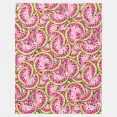Watermelon Surprise Fleece Blanket (Vorderseite)