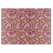 Watermelon Surprise Glass Cutting Board Schneidebrett (Vorderseite)