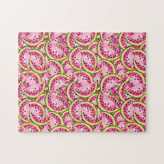 Watermelon Surprise Jigsaw Puzzle (Horizontal)