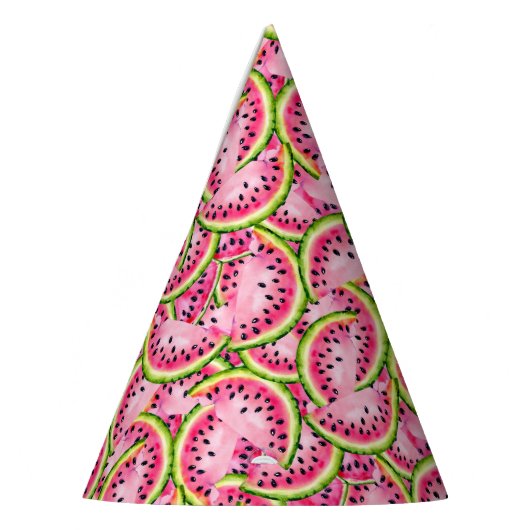 Watermelon Surprise Party Hat Partyhütchen (Links)