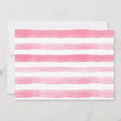 Watermelon Sweet Girl Baby Dusche Einladung (Rückseite)