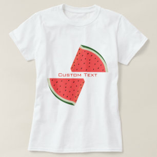 Watermelon T - Shirt Benutzerdefinierter Trexname