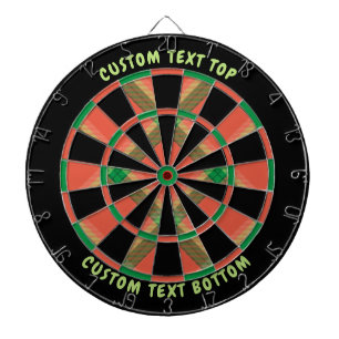 Watermelon Tartan Dart Board Dartscheibe