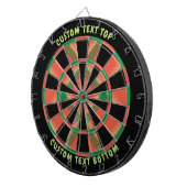 Watermelon Tartan Dart Board Dartscheibe (Vorderseite rechts)