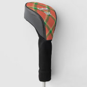 Watermelon Tartan Golf Head Cover Headcover (angewinkelt)
