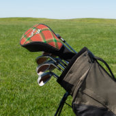 Watermelon Tartan Golf Head Cover Headcover (In SItu)