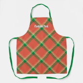 Watermelon Tartan Schürze (Vorderseite)