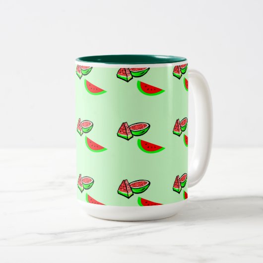 Watermelon Tasse (VorderseiteRechts)