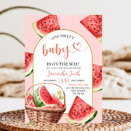 Watermelon Thema Sommer Tropical Fruit Baby Dusche Einladung