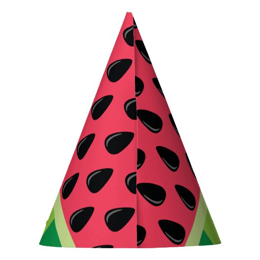 Watermelon Theme Party-Hut Partyhütchen (Rückseite)