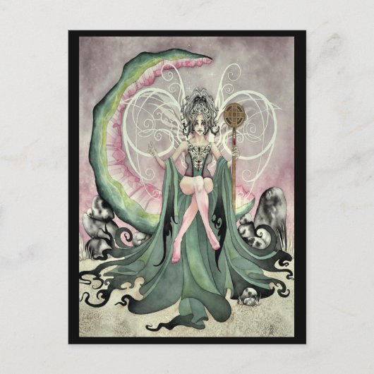 Watermelon Tourmaline Postkarte (Vorderseite)