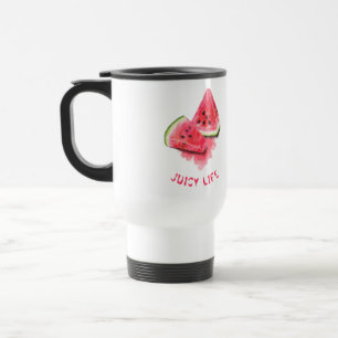 Watermelon Travel Mug - Benutzerdefinierter Text Reisebecher