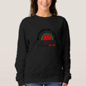 Watermelon Tropical Summer Fruits Melon   Sweatshirt (Vorderseite)
