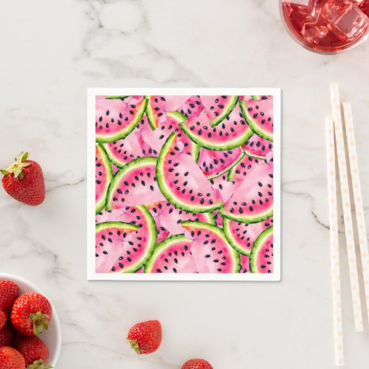 Watermelon Überraschungspapier Napkins Serviette (Beispiel)