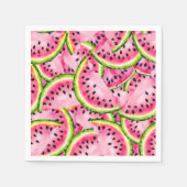 Watermelon Überraschungspapier Napkins Serviette (Vorderseite)