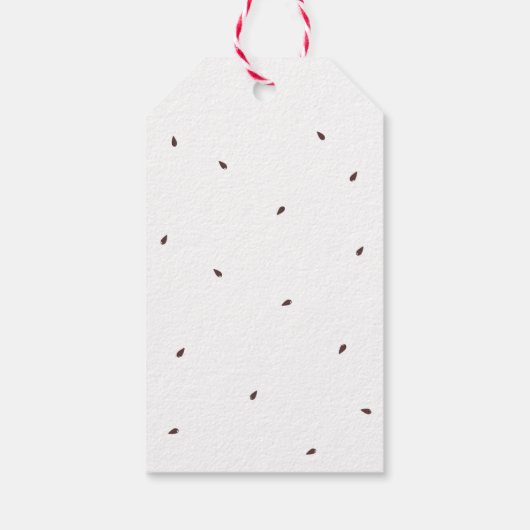 Watermelon Vielen Dank an Melon Danke, dass Sie Ta Geschenkanhänger (Rückseite)