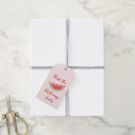 Watermelon Vielen Dank, dass Sie Tags geschenkt ha Geschenkanhänger