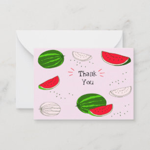 Watermelon Vielen Dank Karten