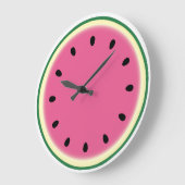 Watermelon Wall Clock Große Wanduhr (Winkel)