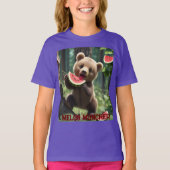 Watermelon Wanderer: T - Shirt des Kindes (Vorderseite)