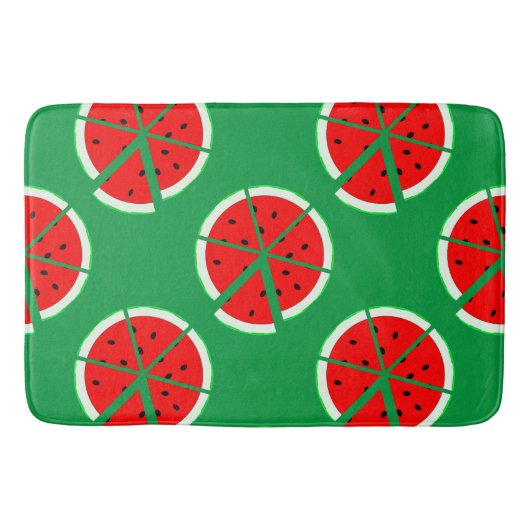 Watermelon Wedge Badematte (Vorderseite)