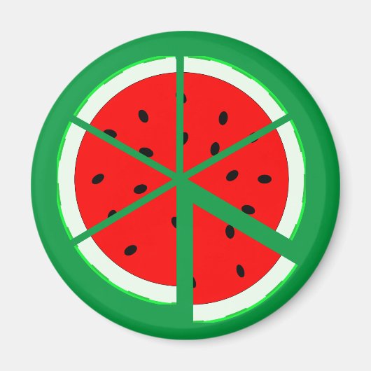 Watermelon Wedge Magnet (Vorne)