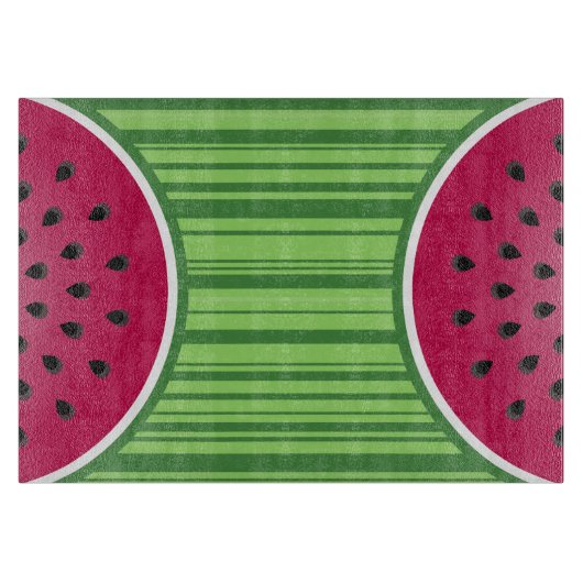 Watermelon Wedgies Schneidebrett (Vorderseite)