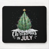 Watermelon Weihnachten Baum Weihnachten im Juli So Mousepad (Vorne)