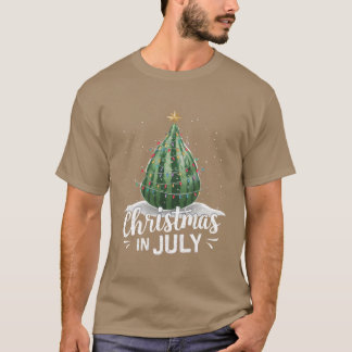 Watermelon Weihnachten Weihnachten Im Juli Sommer T-Shirt