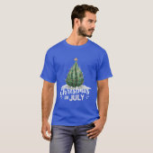 Watermelon Weihnachten Weihnachten Im Juli Sommer T-Shirt (Vorne ganz)