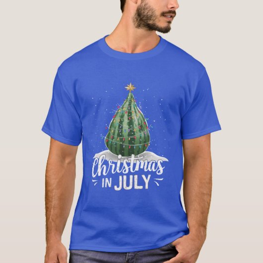 Watermelon Weihnachten Weihnachten Im Juli Sommer T-Shirt (Vorderseite)
