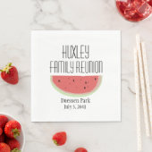 Watermelon Wiedersehen Napkin Serviette (Beispiel)
