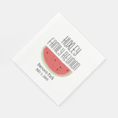 Watermelon Wiedersehen Napkin Serviette (Ecke)