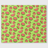 Watermelon Wrapping Paper Geschenkpapier (Flach)