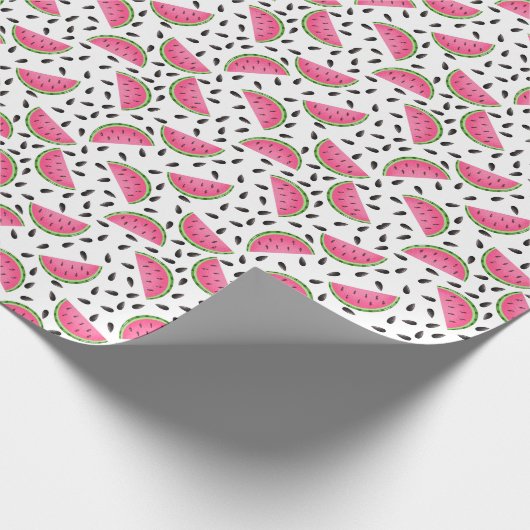 Watermelon Wrapping Paper Geschenkpapier (Ecke)