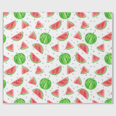 Watermelon Wrapping Paper - Red Geschenkpapier (Flach)