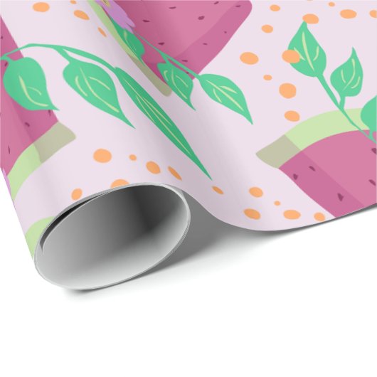 Watermelone-Früchte Sommernahrung Geschenkpapier (Rolleneckpunkt)