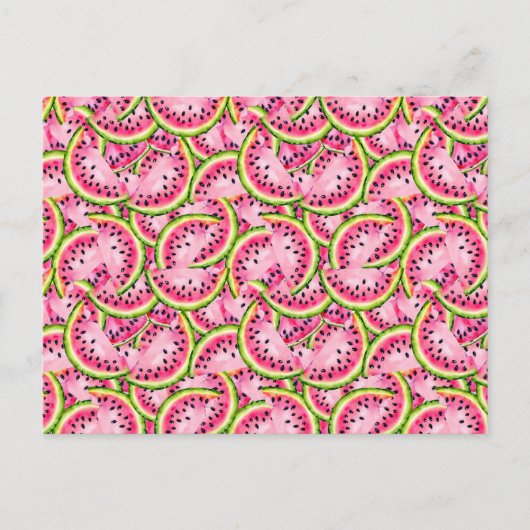 Watermelone Unbekannter Monte Boglia Postkarte (Vorderseite)