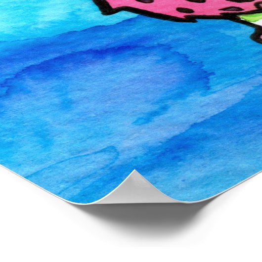Watermelorgi Poster (Ecke)