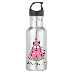 Watermeowlon Watermelone Schifffahrtsgesellschaft Edelstahlflasche