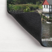 Watermill in Dänemark Mousepad (Ecke)