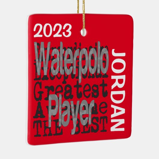 Waterpolo Player Extraordinaire CUSTOM Keramikornament (Rechts)