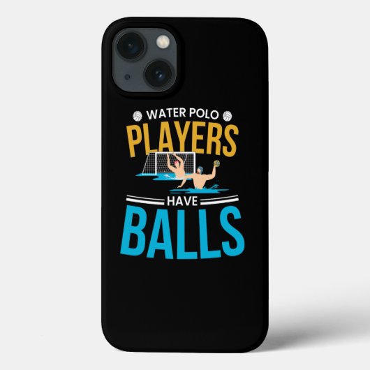 WaterPolo Players Balls Case-Mate iPhone Hülle (Rückseite)