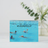 WATERPOLO POSTKARTE (Stehend Vorderseite)