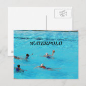 WATERPOLO POSTKARTE (Vorne/Hinten)