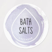 Waterproof Essential Oil Drop Craft Labels Etiketten (Design 1)